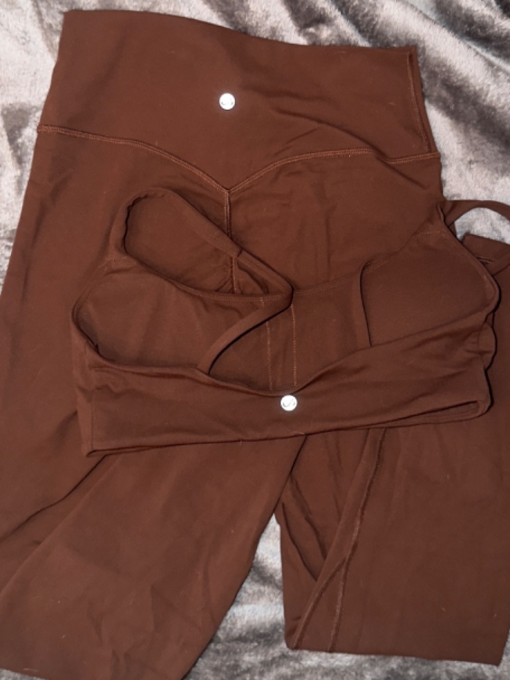 CRZ YOGA - Secretsculpt 25'' Legging and Butterluxe Mini Bra - Size Small Set